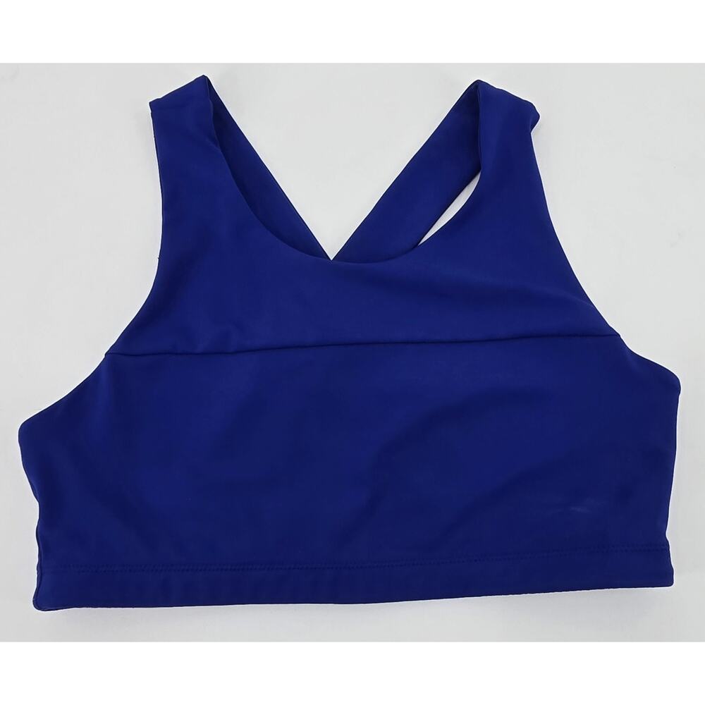 Mono B Royal Blue High-Rise Impact‎ Sports Bra